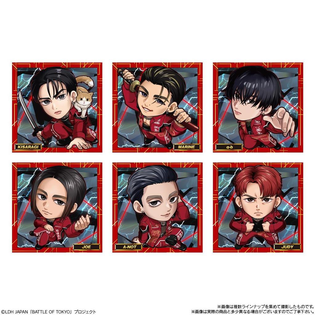 BANDAI Niformation BATTLE OF TOKYO Seal Wafers Candy (20 pieces) Toys/Wafer