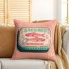 Canned Sardines Ins Cushion Cover Silky Short Plush Invisible Zipper Dustproof Sofa Pillow Case For Home Decor
