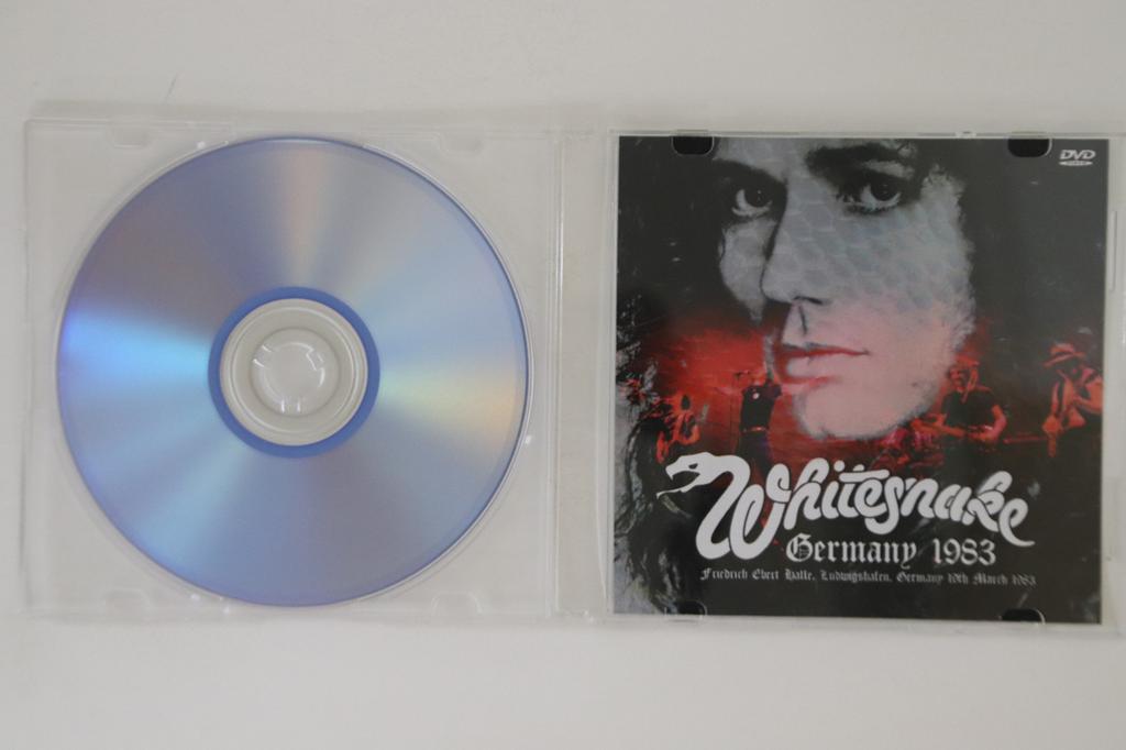 DVD WHITESNAKE - Germany 1983 NONE NOT ON LABEL Unknown Rock Used
