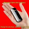 High-Power Rechargeable Windproof Flip Lighter - Black Technology