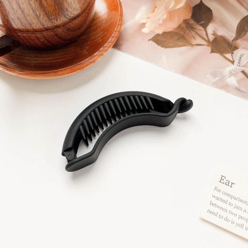 High-end Oval Duck ClipElegant Hair Clip Ponytail Buckle Clip Updo Grappling Clip and Hair Accessory