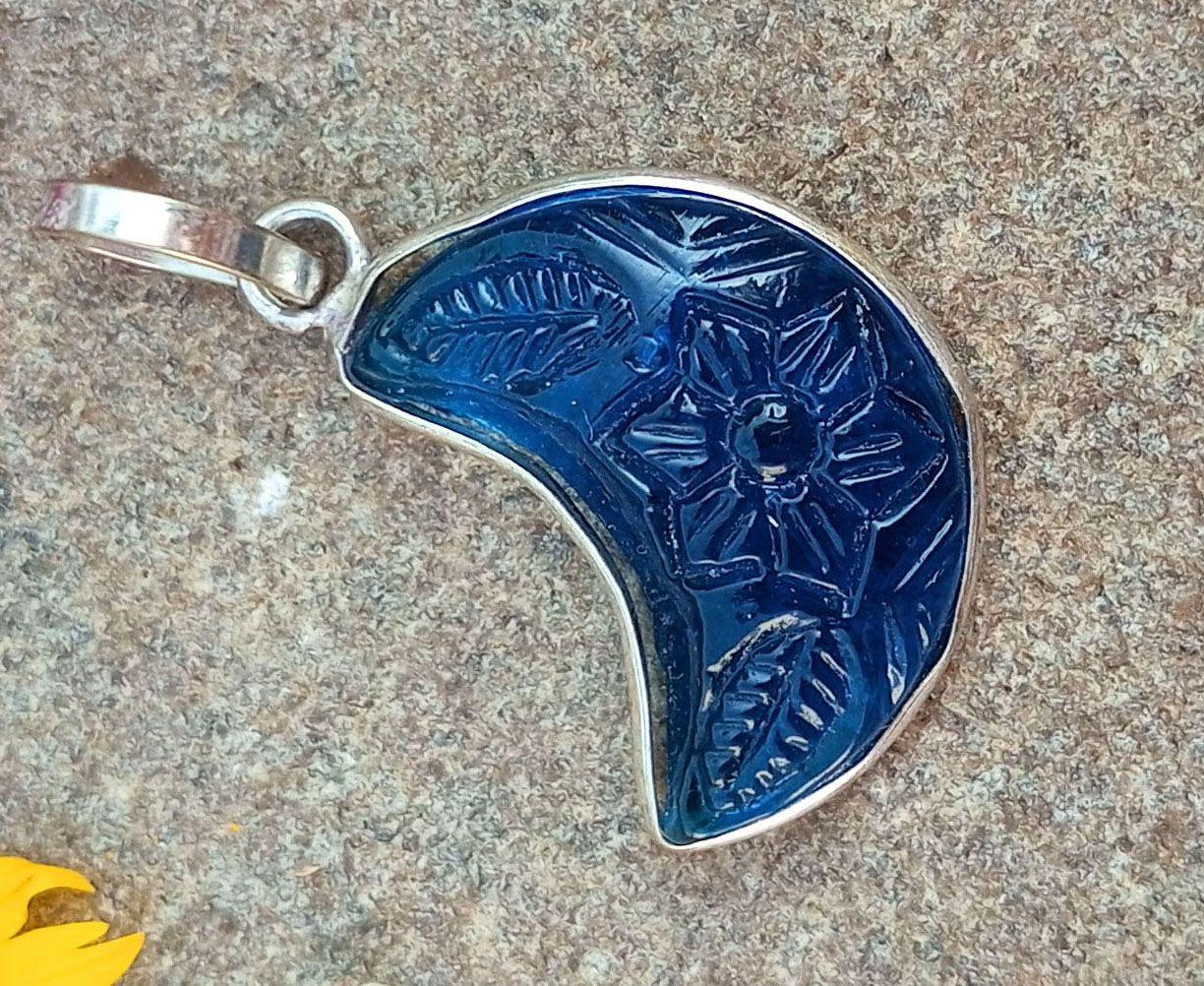 

UnakiteGemstone 925 стерлингового серебра с покрытием 1шт кулон Chris-r263