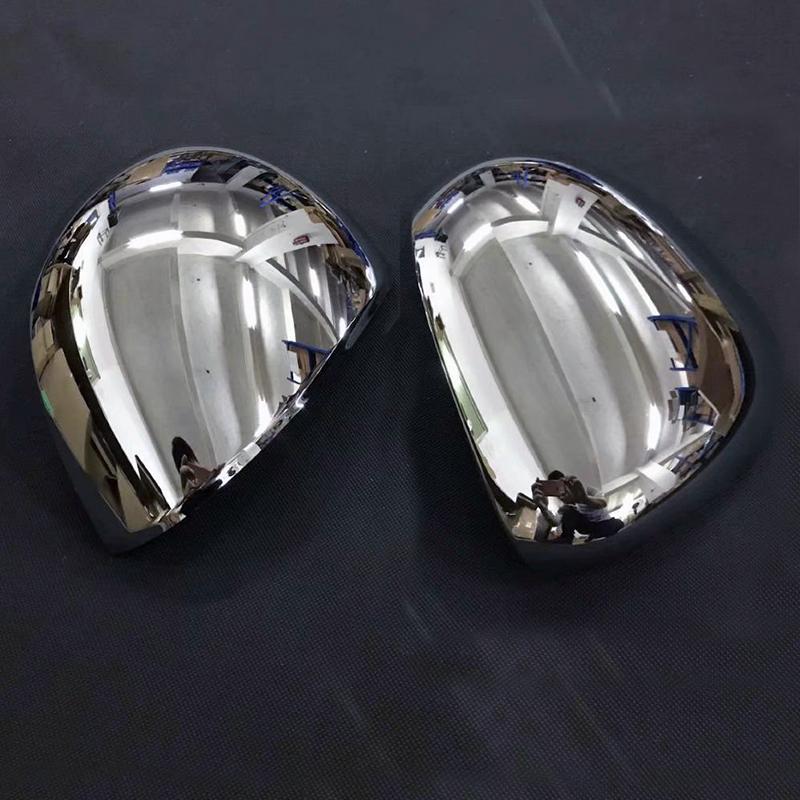 Dla FIAT 500X 2014 2015 2016 2017 2018 ABS Chrom Listwa Nakładka Lusterka Bocznego Błotnika Stylizacja Samochodu 2 szt.