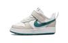 Court Borough Abrasion Resistant Low Top Skateboard Shoes Gray White Green Infant And Toddler BQ5453-017