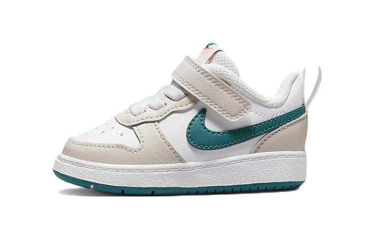 

Nike Court Borough Abrasion Resistant Low top Skateboard Shoes Gray White Green Infant And Toddler BQ5453-017 21