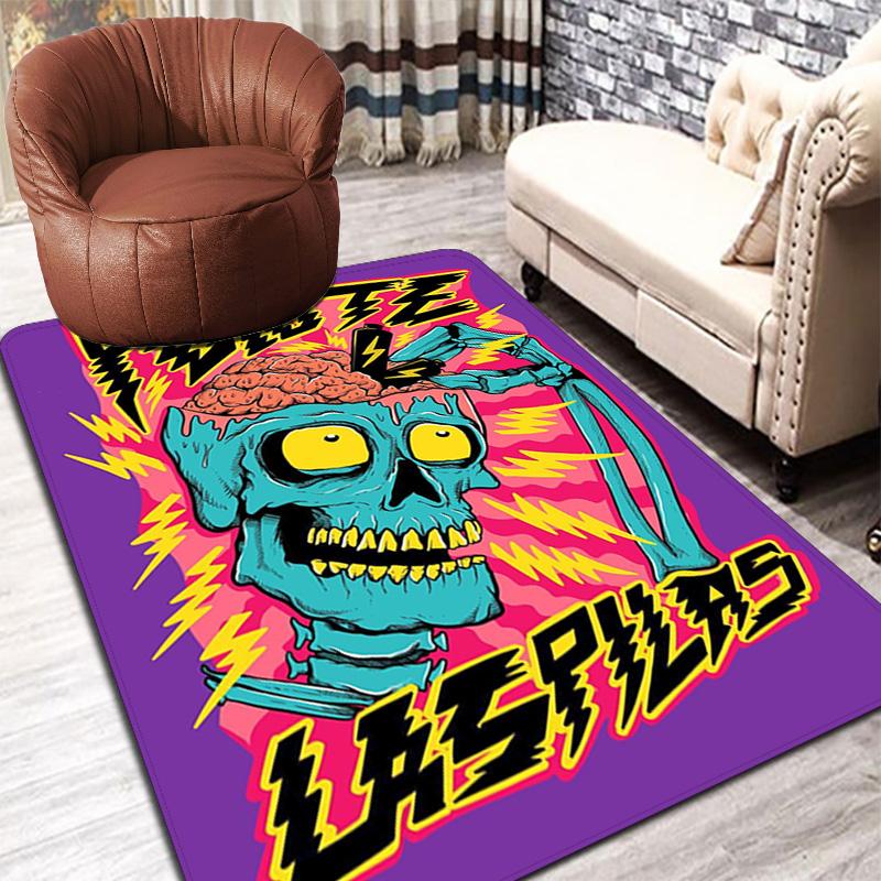 Zombie brain cartoon print Rug Floor Mat for Living Room or Bedroom Soft and Comfortable Carpet a Gift for Birthday and Holiday.ZFF0913232