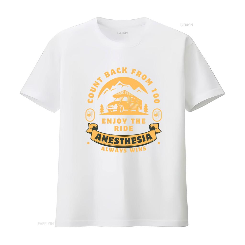 Count Back From 100 Anesthesia T Shirt Anesthesiologist week gift CRNA Nurse Doctor s Always Wins vintage Washed