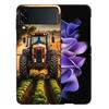 Tractor Farm Coque For Samsung Z Flip7 6 Galaxy Case Shockproof Z Flip5 Z Flip3 4 5G Hard Cover Phone TPU PC Hard Funda
