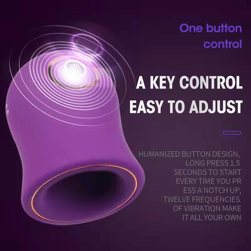 Lékařský silikonový materiál Vibrační kouzelný masturbační kalíšek Umělá vagina Mužská masturbátorka Sexuální hračka pro dospělé pro muže