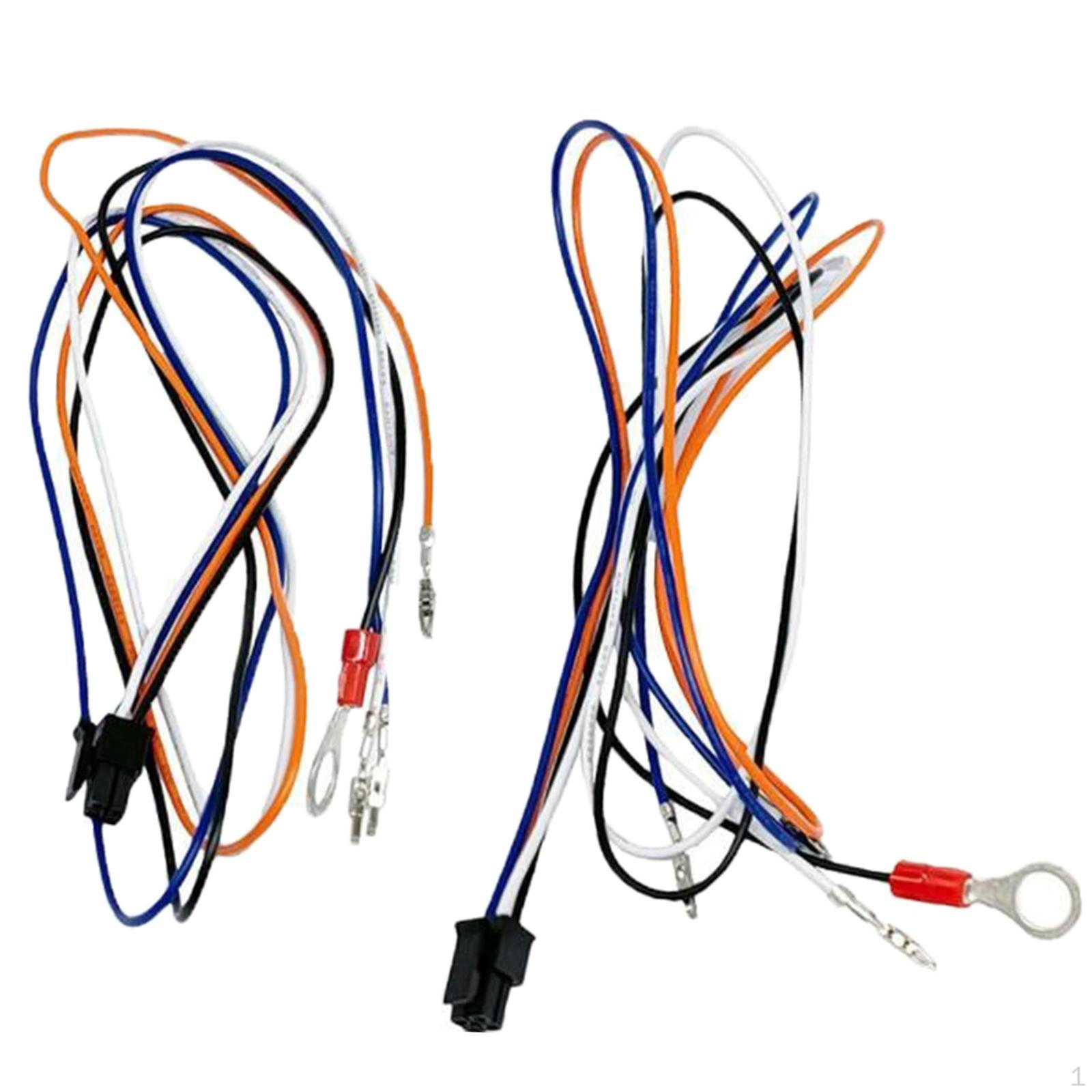 

2x Tow Mirrors Wiring Harness Driver/Passenger Side Vehicle Parts Replaces for 1500 2014-201 Signals
