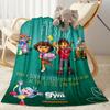 Dora Explorer Blanket Warmthful Decor Perfect for Sofa Office Bed Four Seasons Universal Digital Print Ideal Gift for Friends Family Couples Picnic