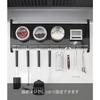 [Yamazaki] Range Hood Steel Panel & Hook Black W55.3 x D4.3 x H22.7cm (including hook) Tower Floating Storage Kitchen Panel Magnet Storage