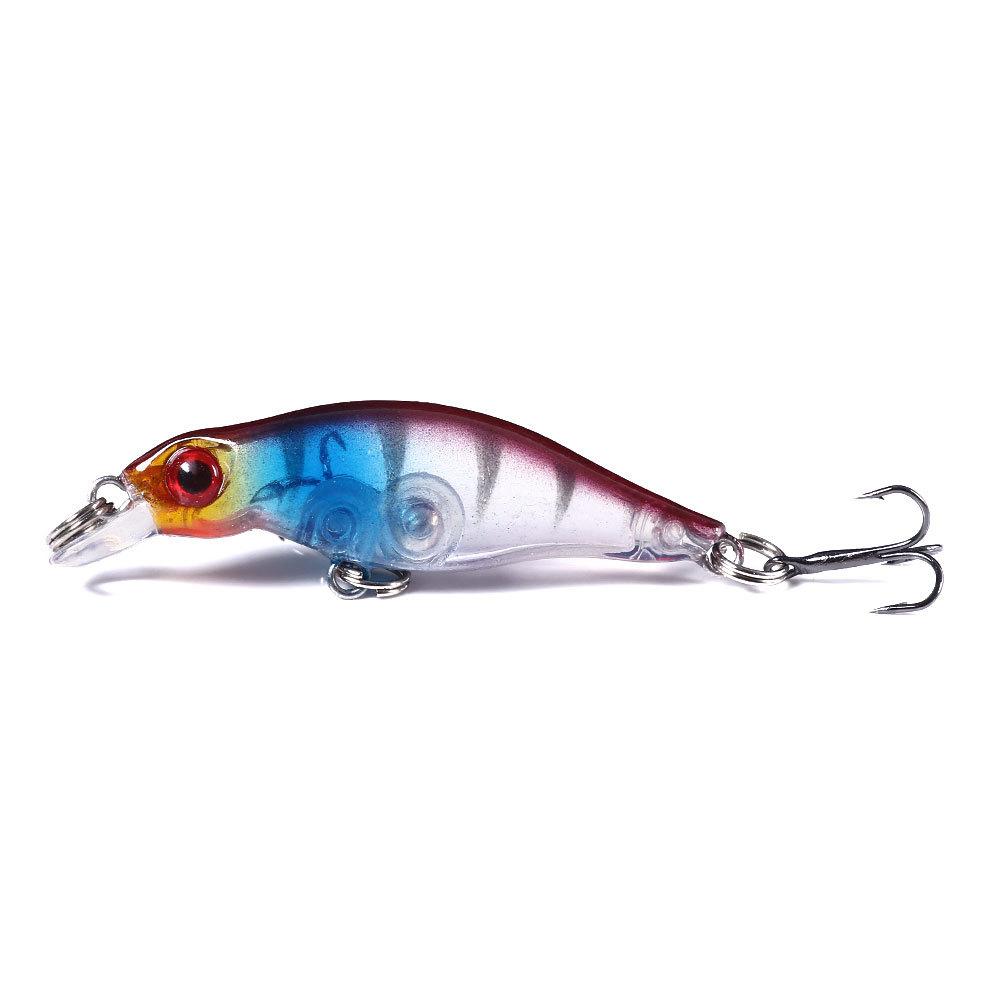 

Freshwater Special Micro Floating Minnow Lua Bait2.7g5cmFake Bait for Red Snapper, Red Snout, and Bass 5cm-2.7g