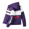 Womens Waterproof PU Cotton Jacket Winter Warm Loose Fit Street Style Riding Coat