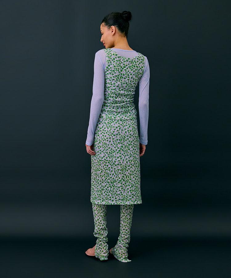 Bundercammer Floral Skirt_Green