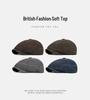 Men's Retro Octagonal Wool Felt Beret - Warm Autumn/Winter Painter-style Flat Newsboy Cap