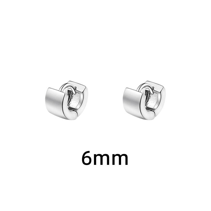 2025 Shiny Wide Hoop Earrings - Niche, Stylish, and Versatile Ear Bone Rings for Women