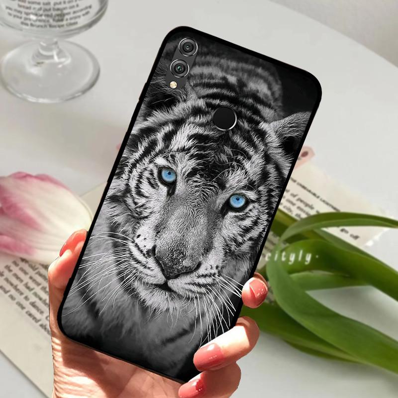 Para Capa Huawei Honor 8X Honor 8X Max Animais Legais Capas Traseiras Para Huawei Honor 8X Max Capa Honor8X Silicone Traseiro Para-choque Tampa