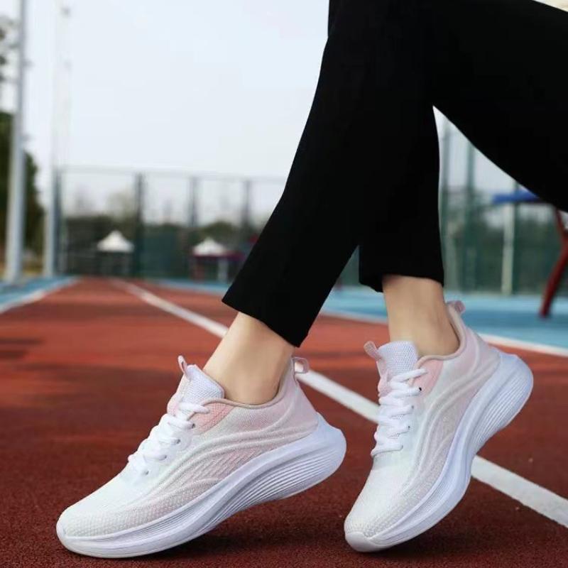 Summer Women's Flying-woven Mesh Sneakers Light Non-slip Gym Training Shoes Outdoor Versatile Hiking Running Casuals for Couples