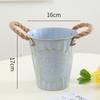 MOJY Galvanized Iron Floral Bucket
