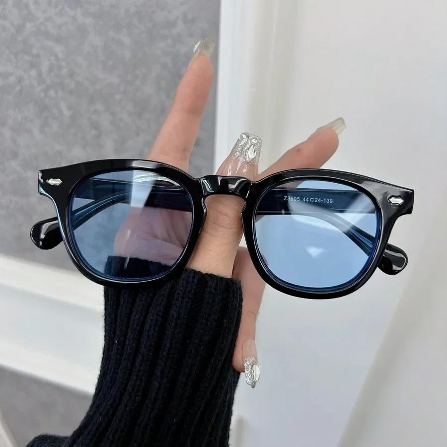 

Vintage Round Sunglasses Women Men Cool Mirror Lens Stylish Sun Glasses Female Male Personality Colors Other