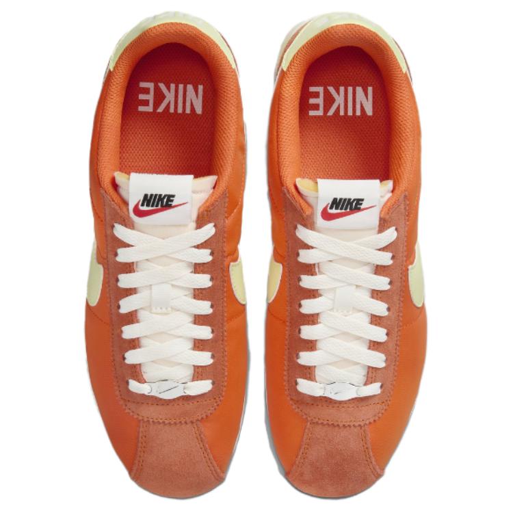 Nike Cortez TXT Safety Orange Women Sneakers Sail Team-Orange Life-Lime HJ9612-800