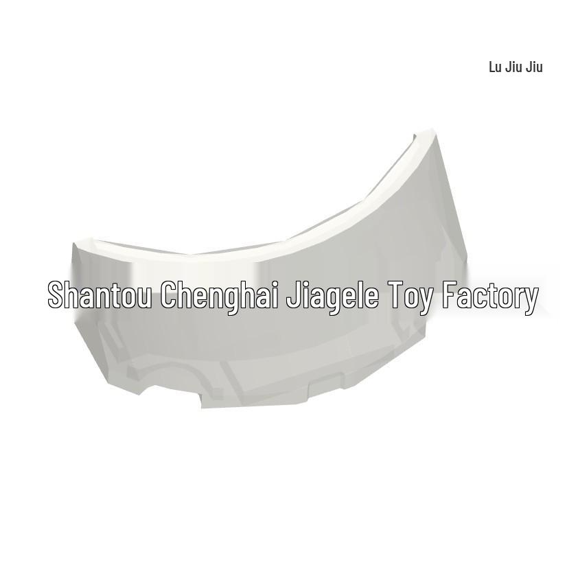 Cross-border MOC Building Blocks, Compatible with Gao 81911 Windshield 2x4x1 Car Parts, 50G Minimum Order