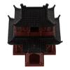 Miniature Pagoda Statue Ancient Architecture Chinese Pavilion Handcrafted Decor Bonsai Aquarium Garden Ornament