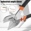 New Miter Shears Adjustable Angle Shears 45 To 135 Degree Miter Cutter Multifunctional Cutting Scissors for Wood Plastic PVC