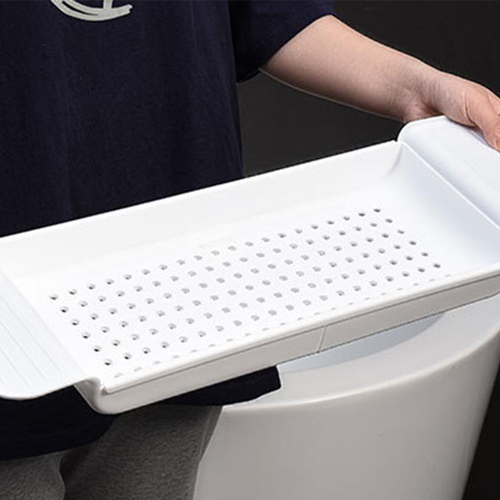Expandable Bathtub Tray Space-saving And Multi-functional Expandable Bath Table Tray Gift