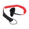 Surfboard Leash Stand Up Paddle Board Leg Ankle Rope Surfing Protection Safety Guard for Flatwater PaddlingRed