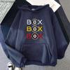 Cartoon F1 Hoodies Men Car Box Box Box Sweatshirt with Hooded Women's Clothing Games Men Clothes Y2k Long Sleeve Tops