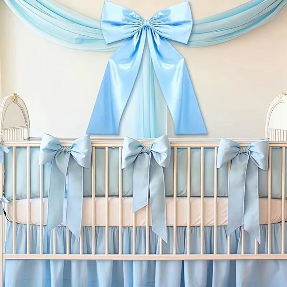 Hanging Ornaments Large Bow Decor Wall Pendant Giant Ribbon Tie Themed Party