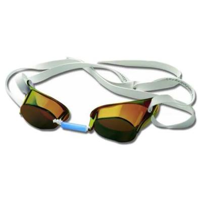 Malmsten Plastic Swimming Goggles with Mirrored Coating Swedish Metallic