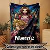 Custom Name Personalized Final Fantasy Print Blanket, Home Decor, Bedroom, Sofa, Camping, Couch, Gifts for Birthday ChristmasEnthusiasts