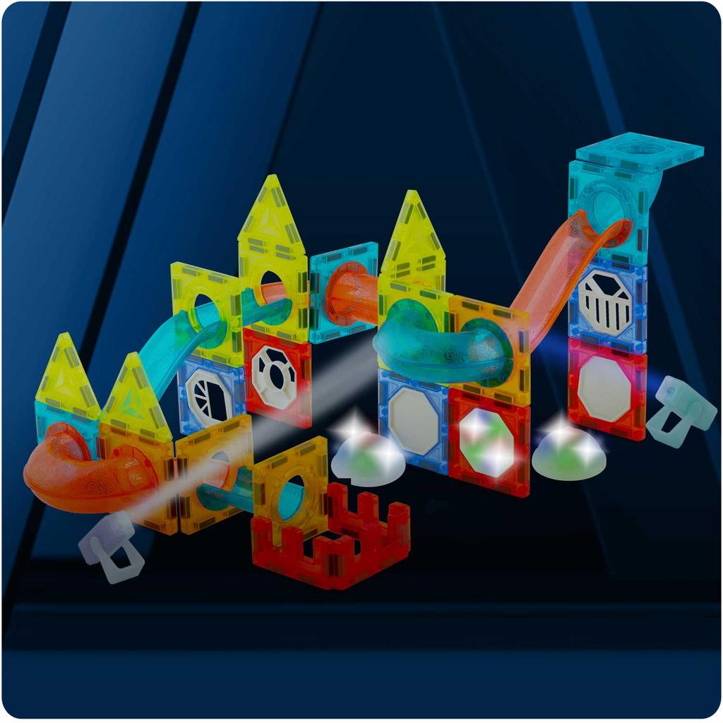 Klocki Magnetyczne Z Podświetleniem Rk-763 Ricokids