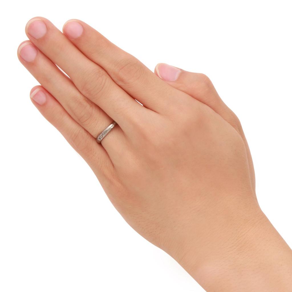 THE KISS Size 15 Diamond Message Ring DI-SR1805BKD [Disney Collection] Mickey/Black Men's