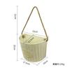 Retro Iron Art Flowerpot Semicircle Wall-mounted Hanging Basket Flower Basket Wall Decoration Garden Courtyard Hanging Planters