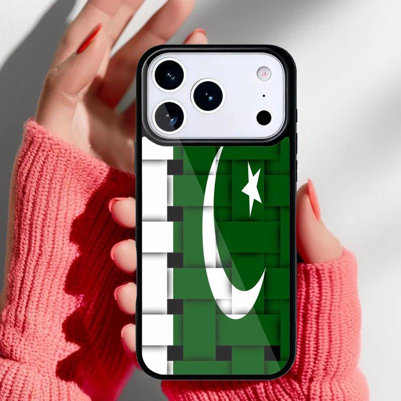 Pakistan Flag Banner soft Phone Case for iPhone 17 Air 16e 15 14 13 Pro Max Back Cover for 12 11 Pro Coque