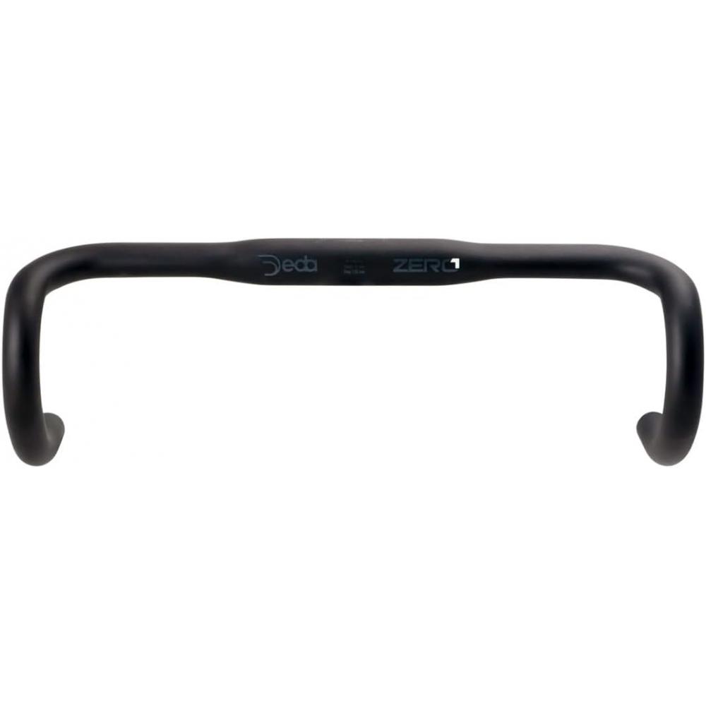 Deda Elementi Black  Dark Grey Logo  Drop 130mm Width 380mm Reach 75mm Model