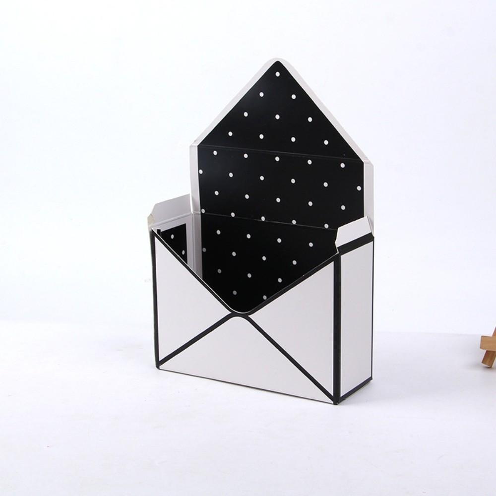 Gifts Folding Valentine Envelope Boxes DIY Stripes Bouquet Envelope Box Empty Flower Bouquet Paper Boxes Birthday