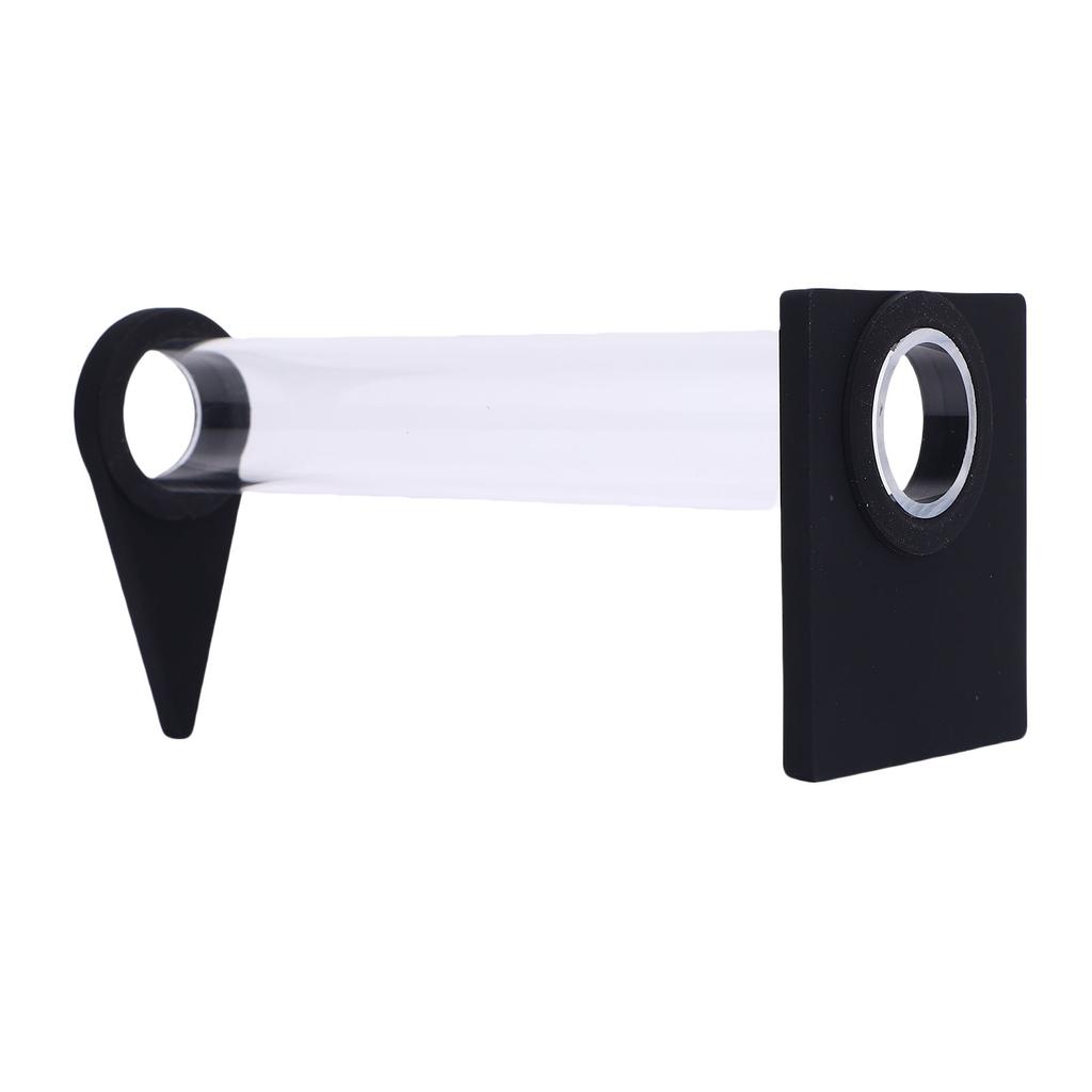 Billiard Stroke Trainer Acrylic Transparent Pipe and 2 Adjusters Pool Aiming Practice Tool for High Medium Low Strokes