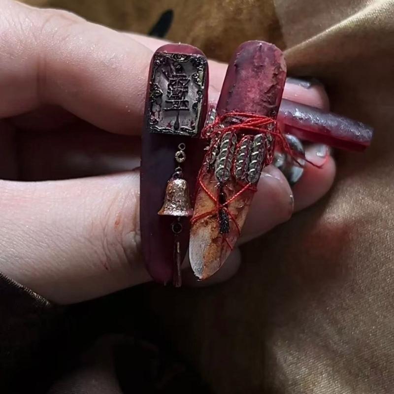 Silicone Nail Art Mold For Handmade Resin Crafts With Intricate Embossed Designs Easy Demolding Template