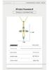 S925 Sterling Silver Zirconia Cross Pendant Necklace - Versatile Clavicle Chain with INS Style Design