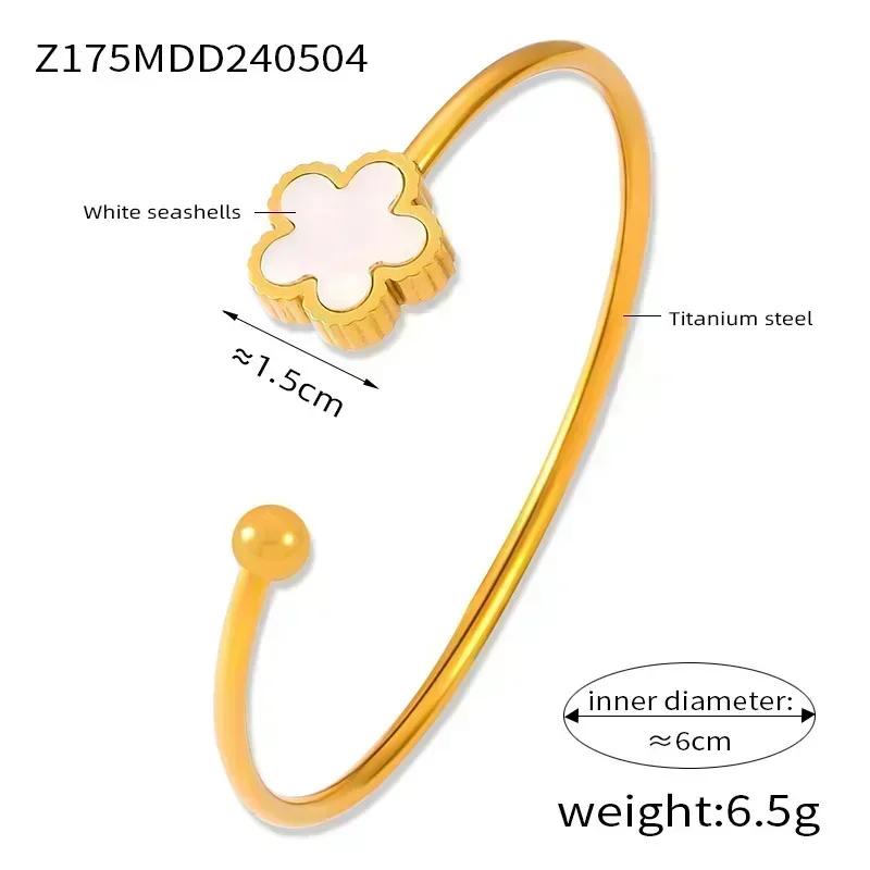 Korea New Fashion Individuality Roman Numeral Bracelets Stainless Steel Colourfast Bracelets for Women Simple Zircon Paty Gift