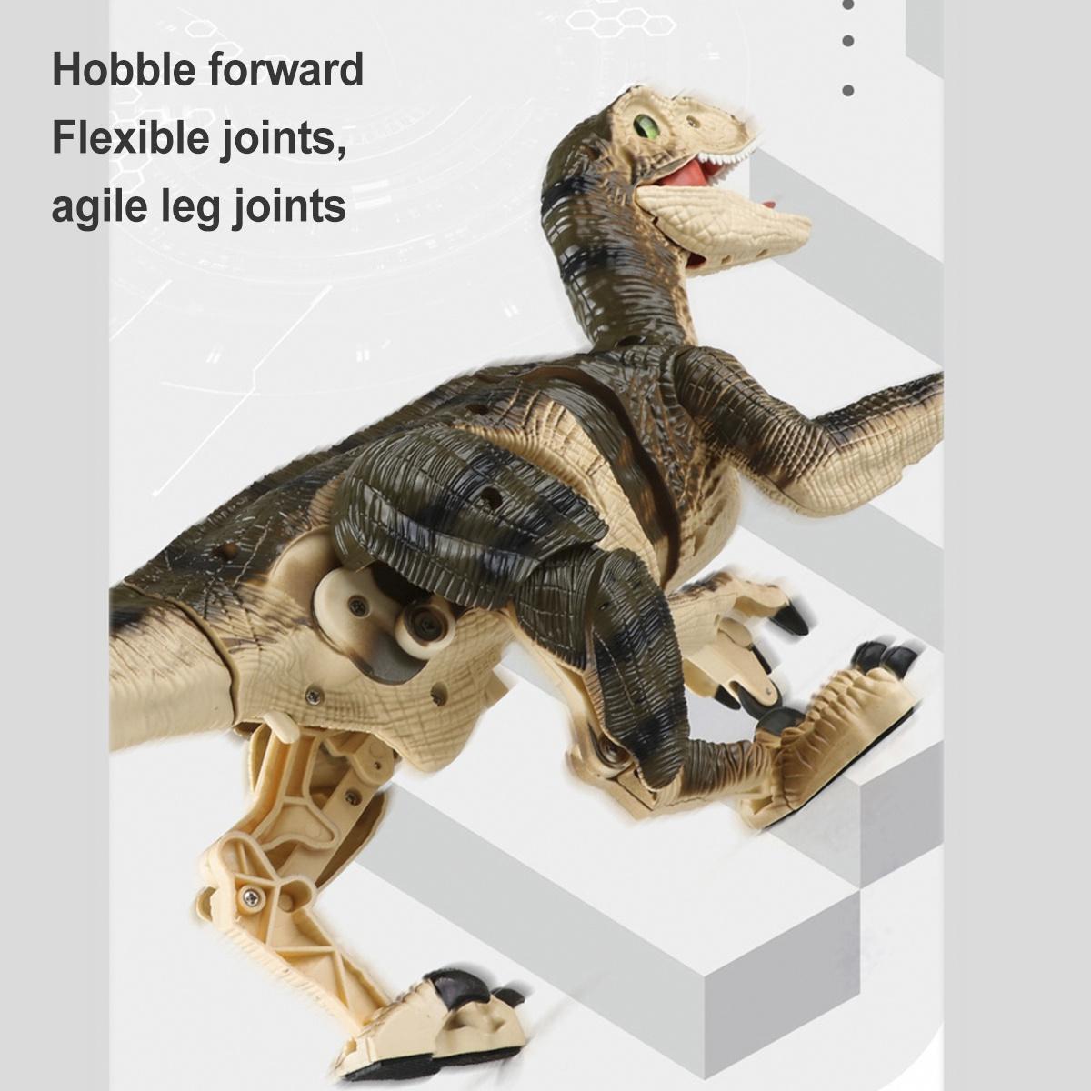 

Новый 2,4G электрический большой пульт дистанционного управления робот-динозавр игрушки-динозавры с дистанционным управлением большие динозавры звуковой свет игрушка ходячие животные игрушки для мальчиков Large Dinosaur синий