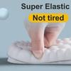 1 Pairs High Elasticity Latex Sport Insoles Soft Shoe Pads Arch Support Orthotic Insoles Breathable Deodorant Shock Absorption Cushion