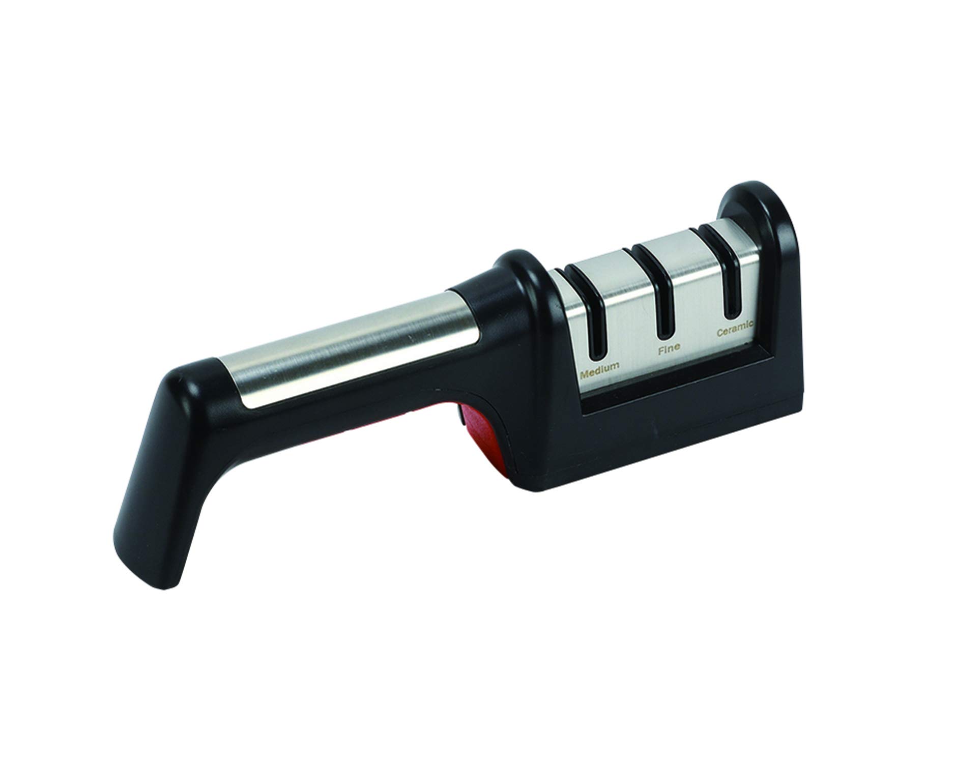 

Pearl Metal Diamond Triple Knife Fine Sharpener, Black, Care, CC-1511