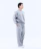 Mihag Ivy League Track Line Sweatshirt (Gray)