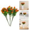 3 Stück Künstliche Granatapfelzweige Realistische Granatapfelstiele für Heimdekoration Vase Blumengestecke Party Tischdekorationen